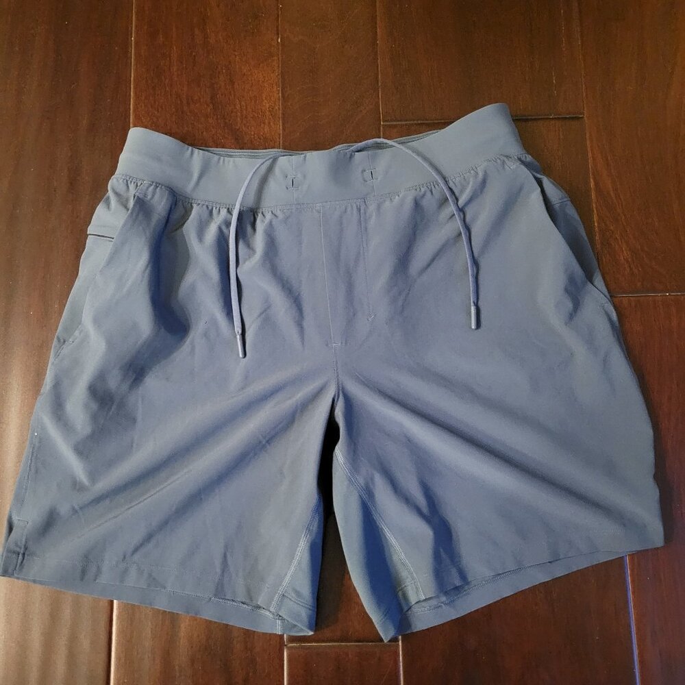 Lululemon T.H.E. Short Mens 7" Linerless Large Blue